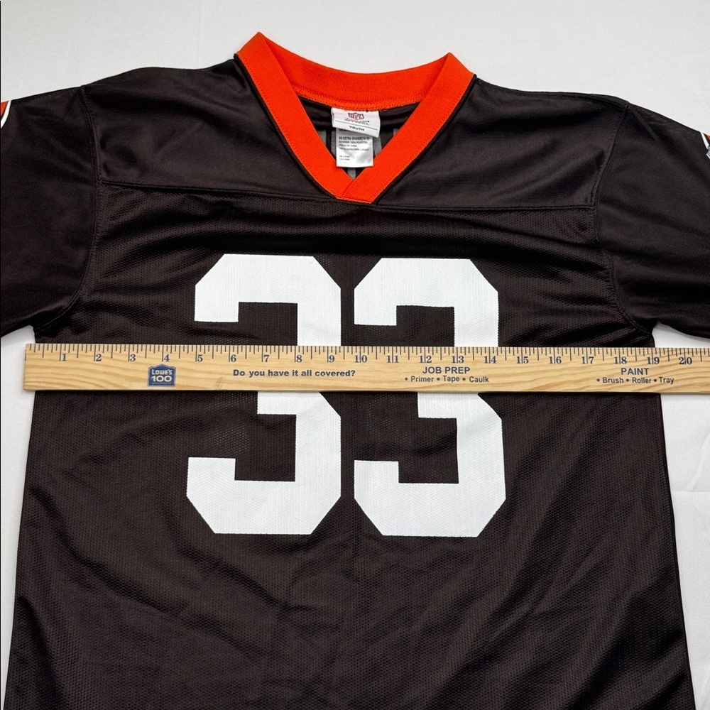 CLEVELAND Browns Football Jersey Youth Boys XL Trent Richardson #33 NFL BOYS - Picture 4 of 5
